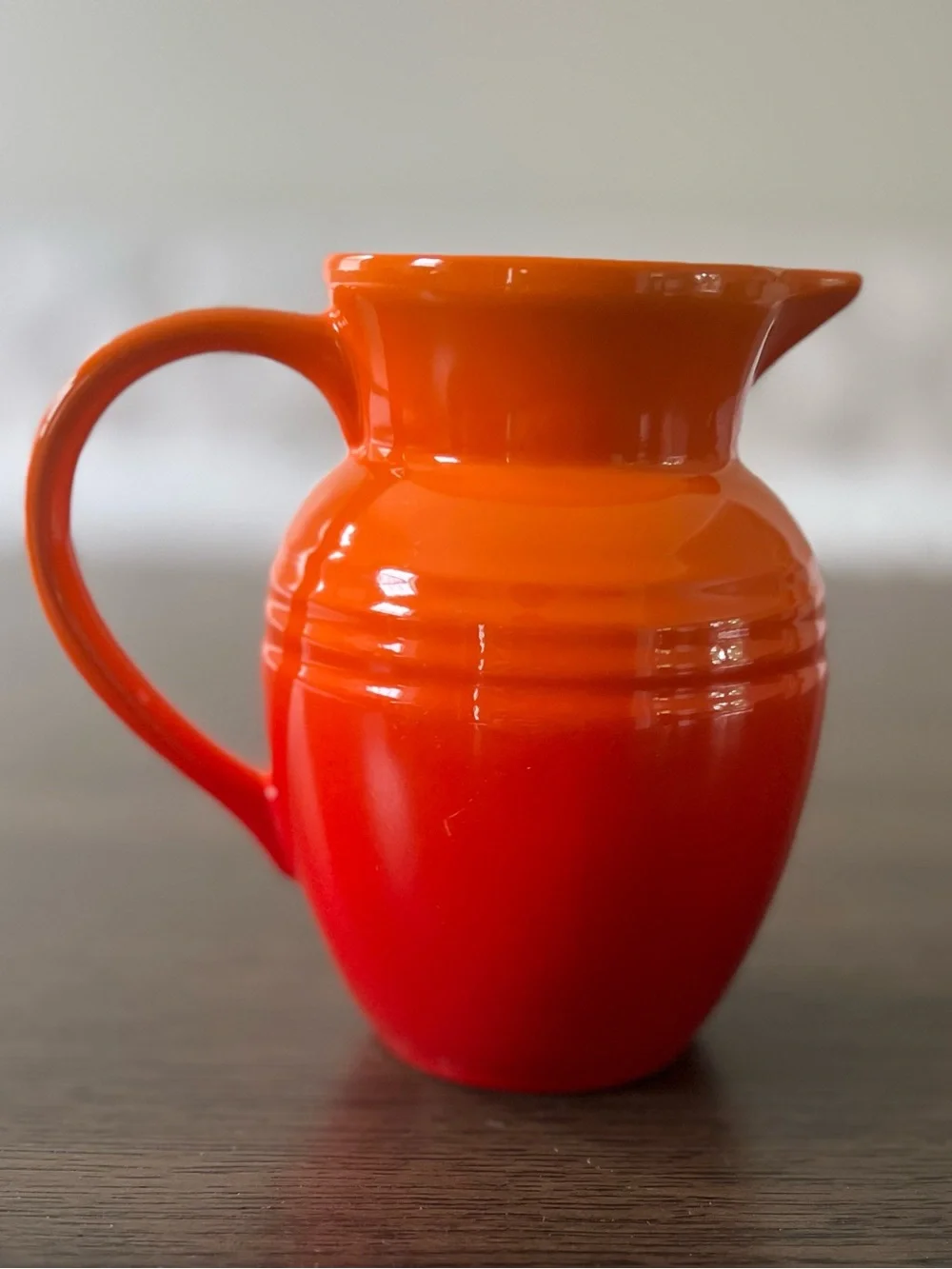 Le Creuset Breakfast Pitcher/Jug 0.7L Volcanic Flame Orange